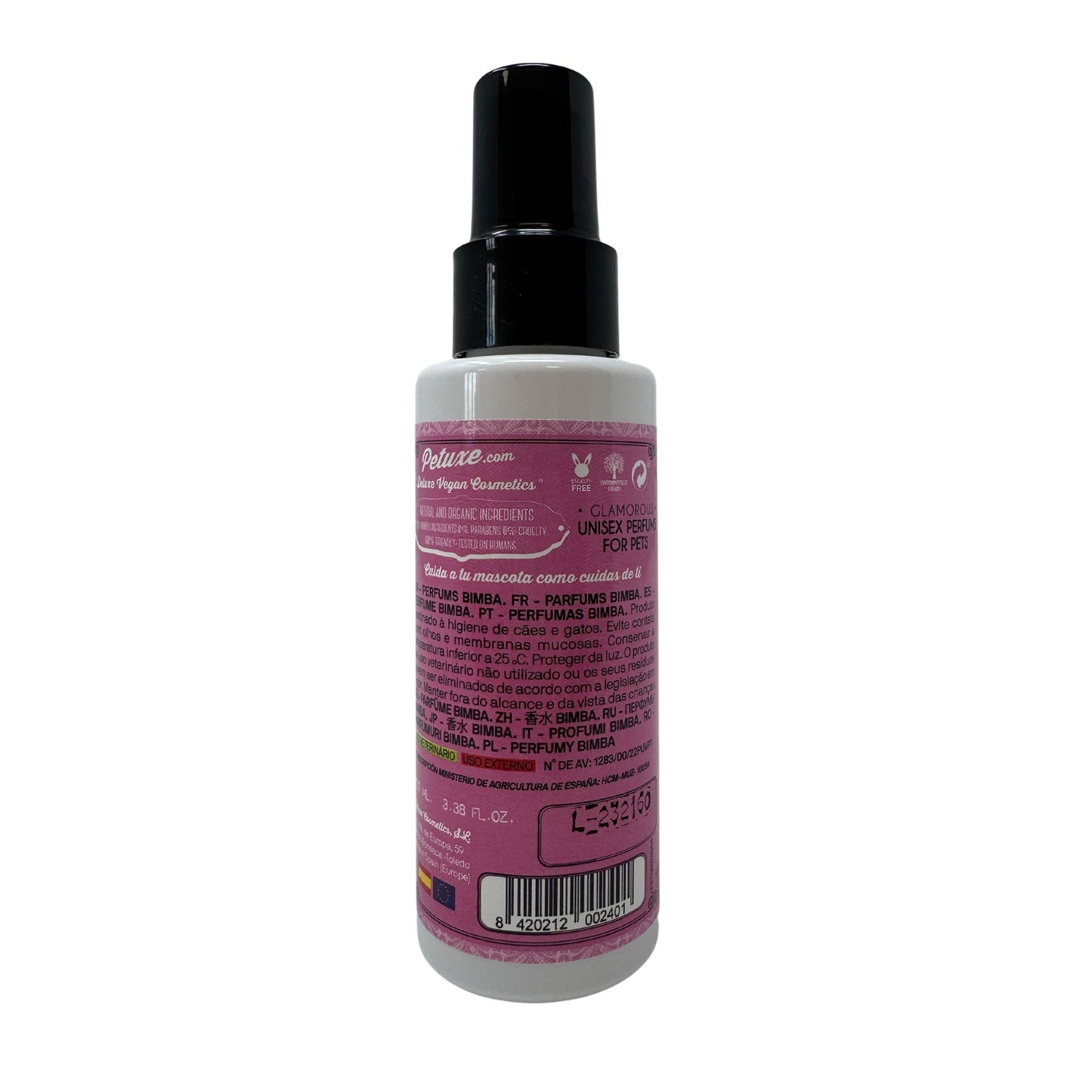 Perfume para perros y gatos - Bimba - 100 ml