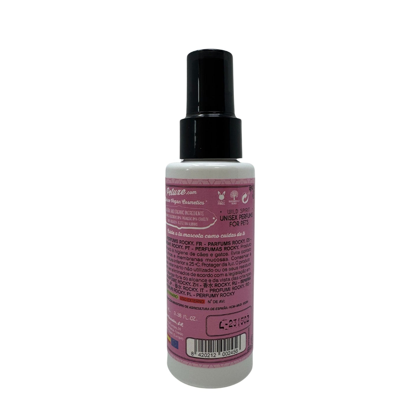 Perfume para perros y gatos - Rocky - 100 ml