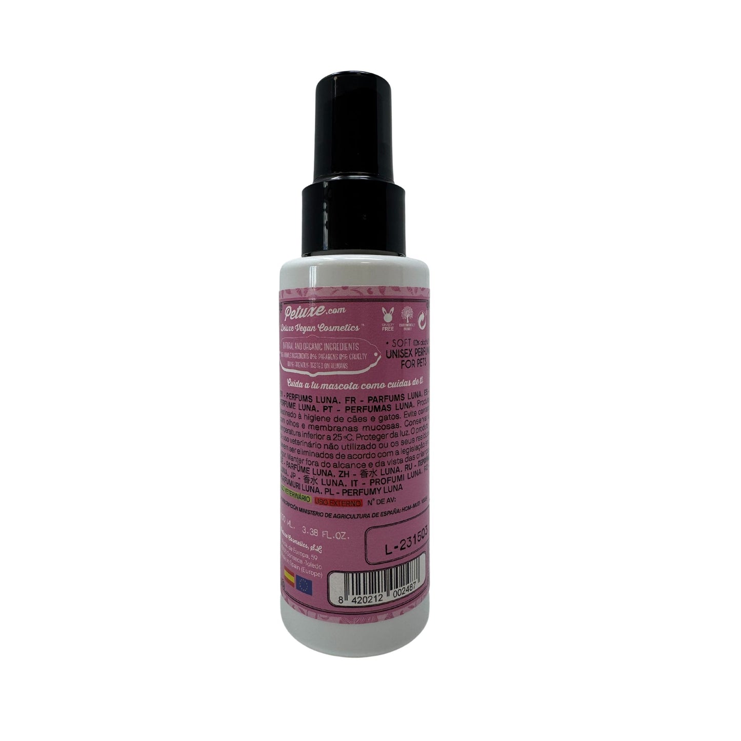 Perfume para perros y gatos - Luna - 100 ml