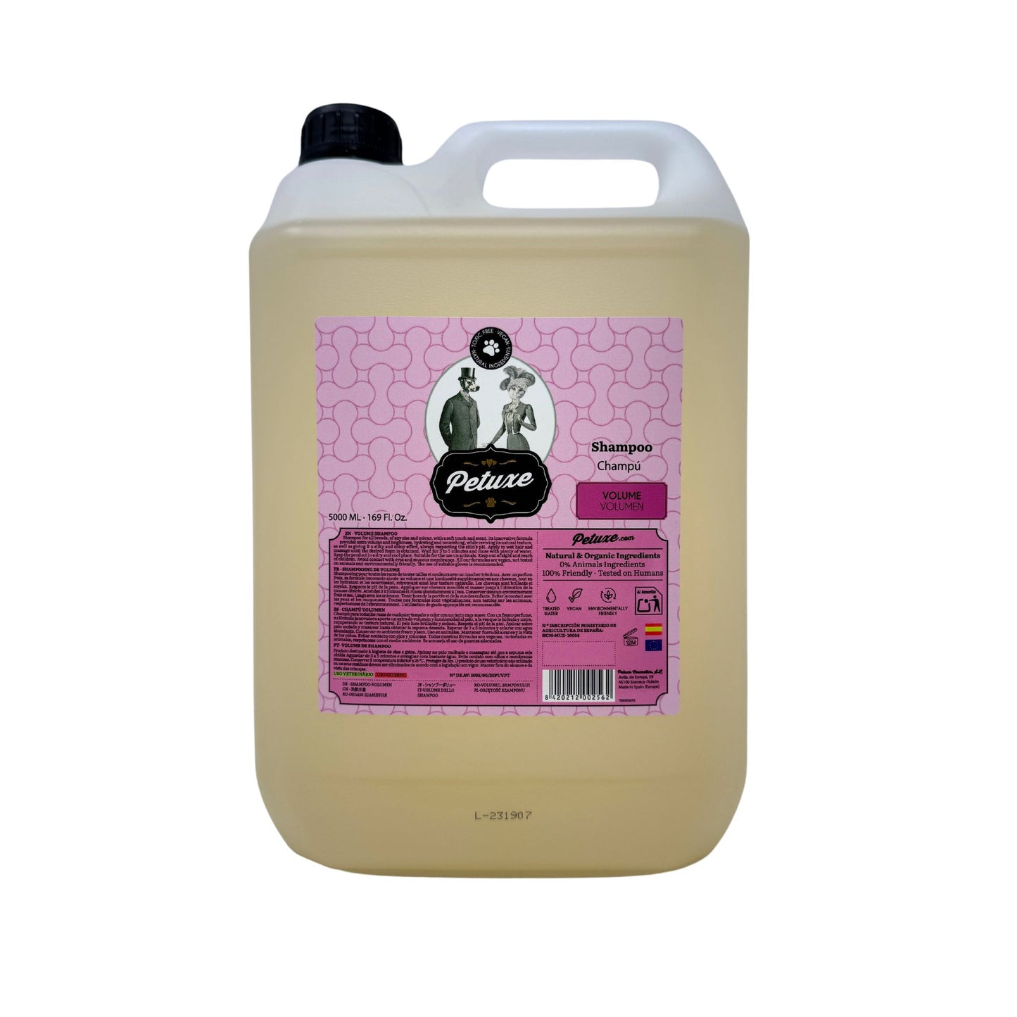 Champú volumen para perros y gatos