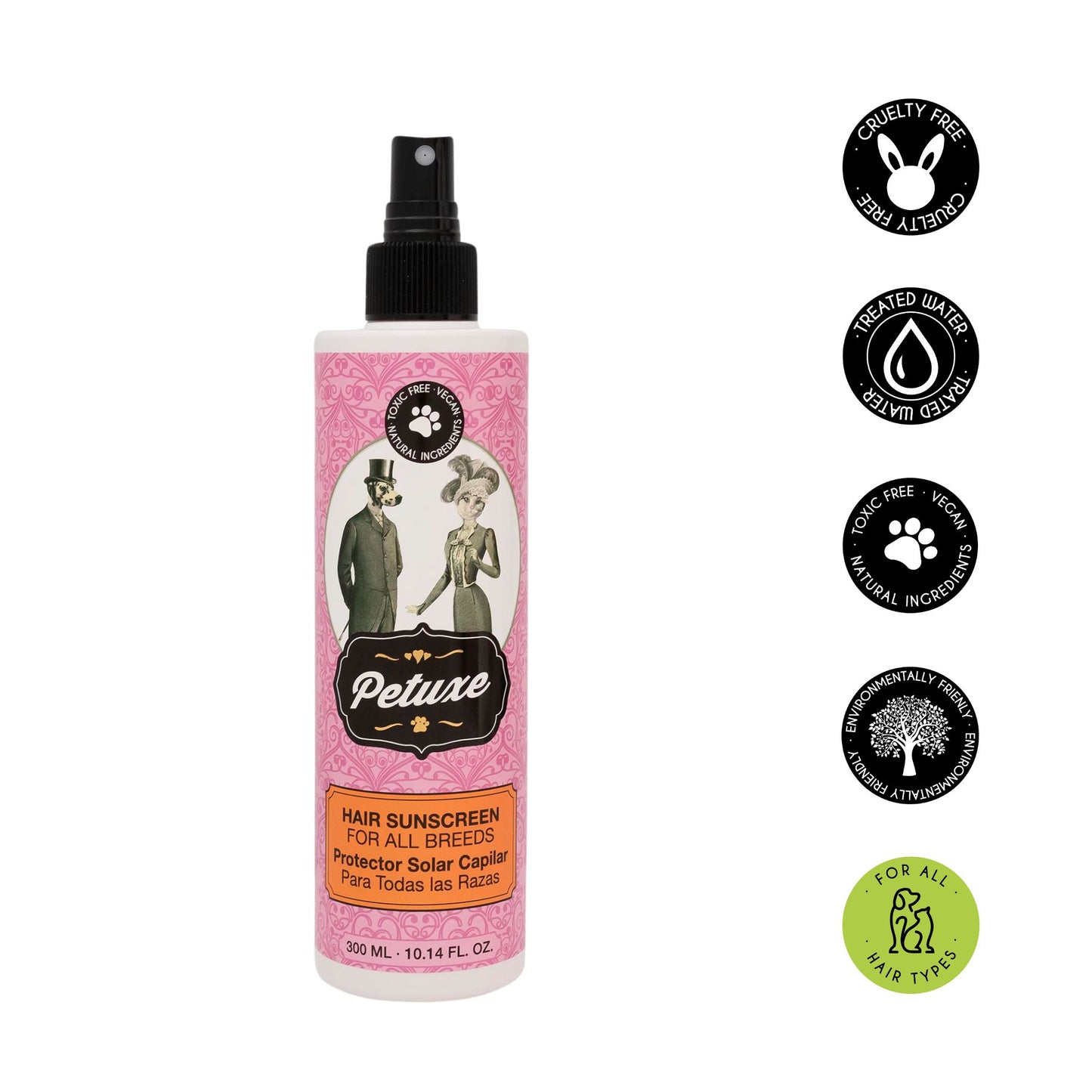 Crème solaire capillaire pour animaux de compagnie