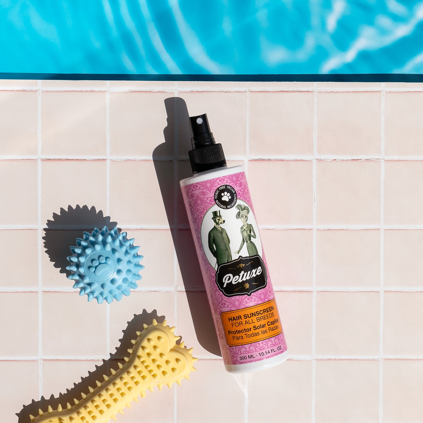 Crème solaire capillaire pour animaux de compagnie