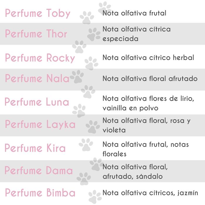 Perfume para perros y gatos - Nala - 100 ml