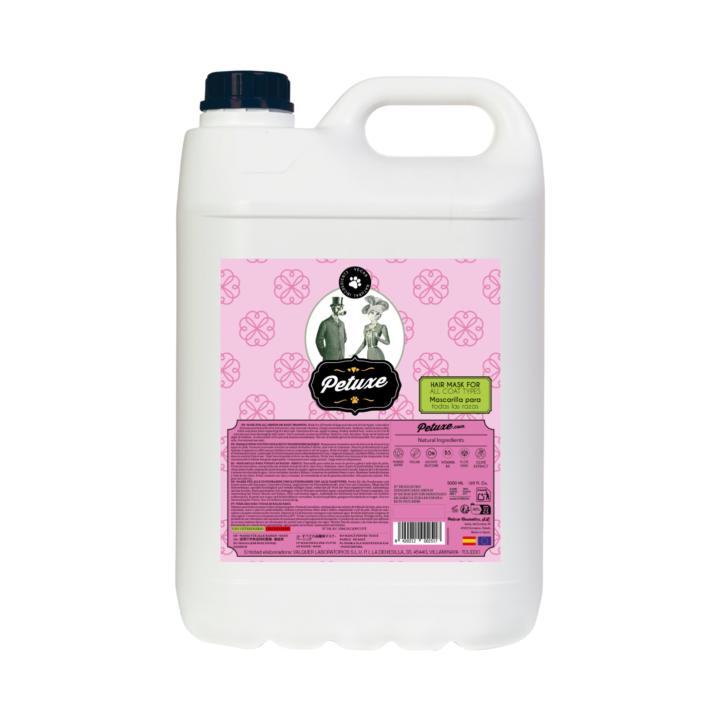 mascarilla hidratante 5l mascotas